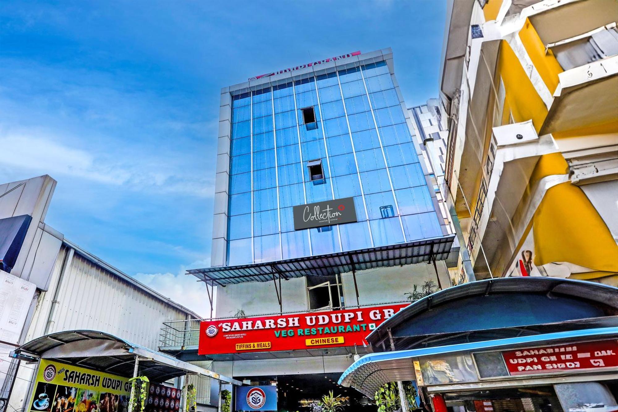 Capital O Saharsh Grand Near Shilparamam Hyderabad Exteriör bild